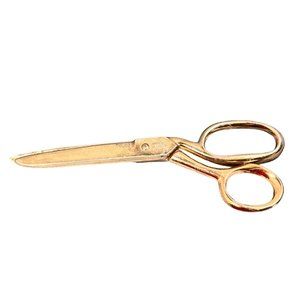 Richards of Sheffield England Scissors Gold Tone Radiant Golden Age Rustless
